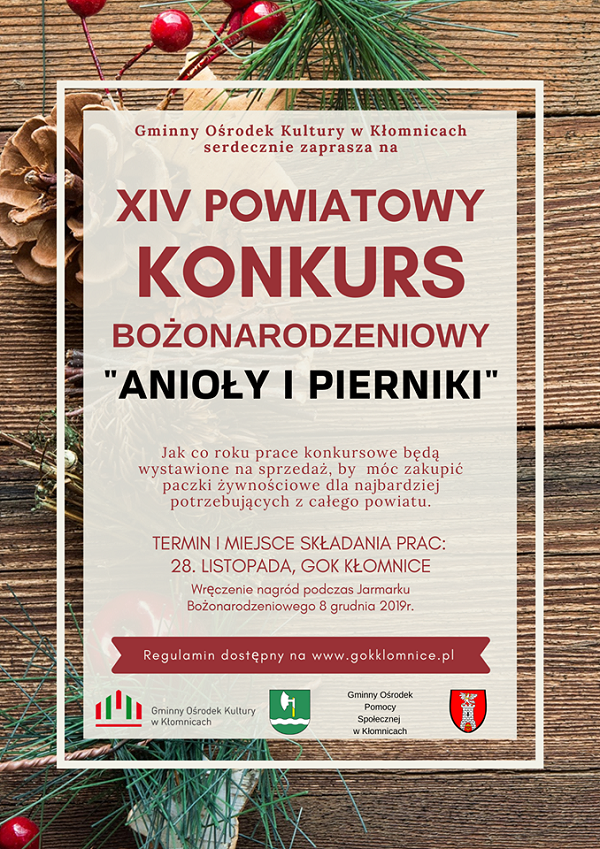XIV Powiatowy Konkurs Anioły i Pierniki