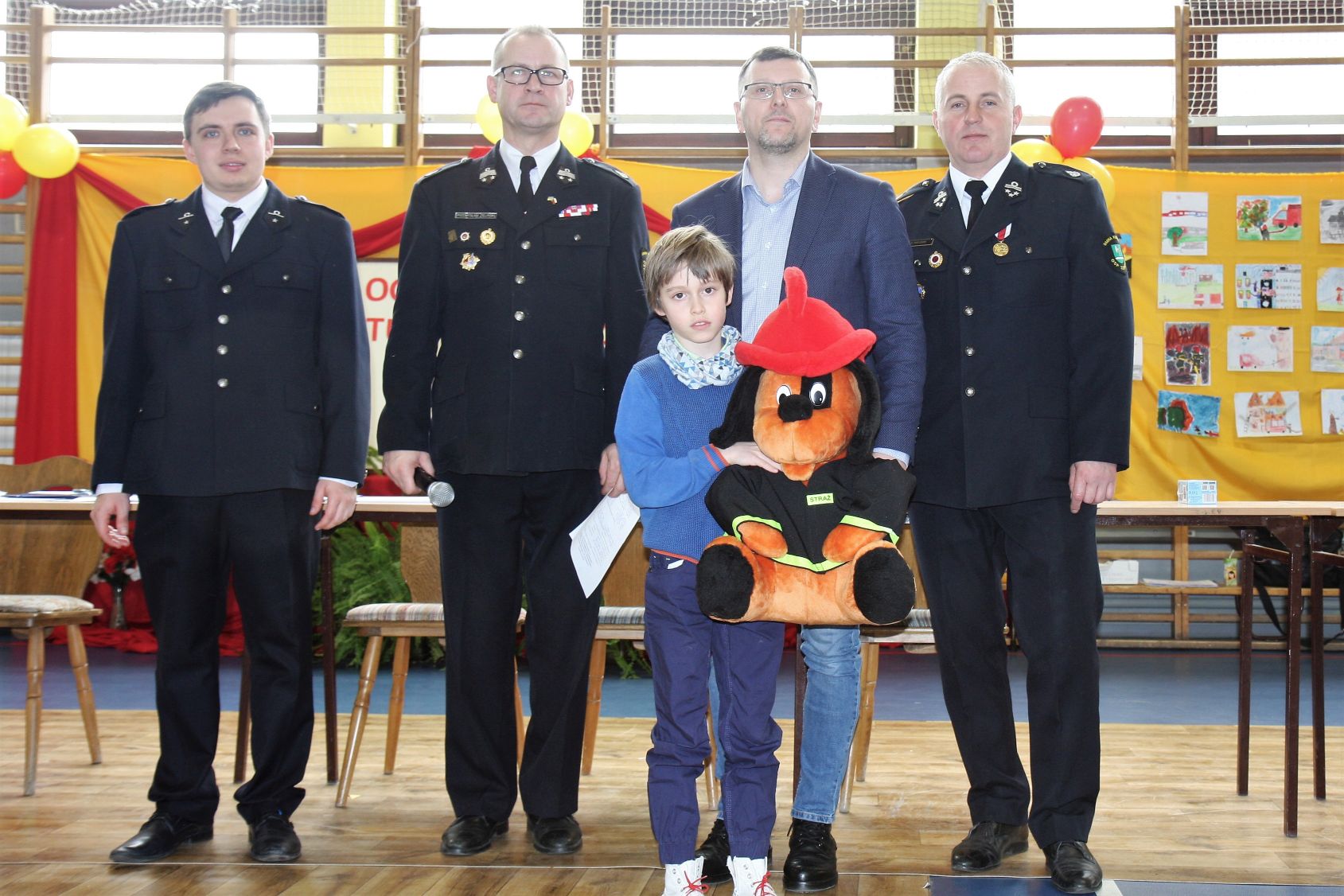Gminne eliminacje Ogólnopolskiego Turnieju Wiedzy Pożarniczej pod hasłem „Młodzież zapobiega pożarom” 2023