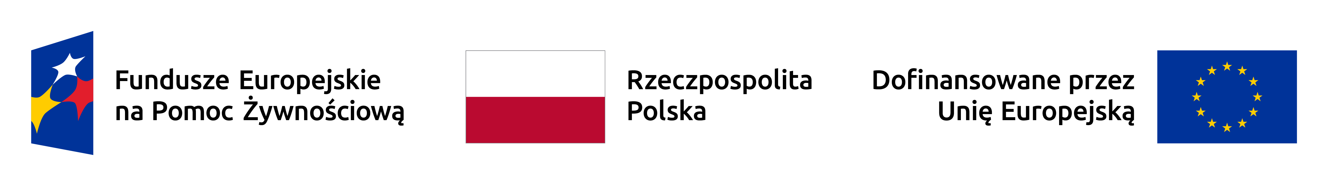 Logo Fundusze Europejskie na Pomoc Żywnościową