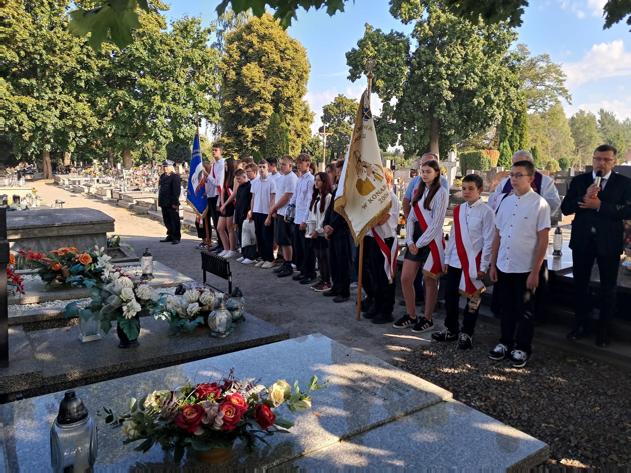 Pamięć o ofiarach bombardowania Kłomnic