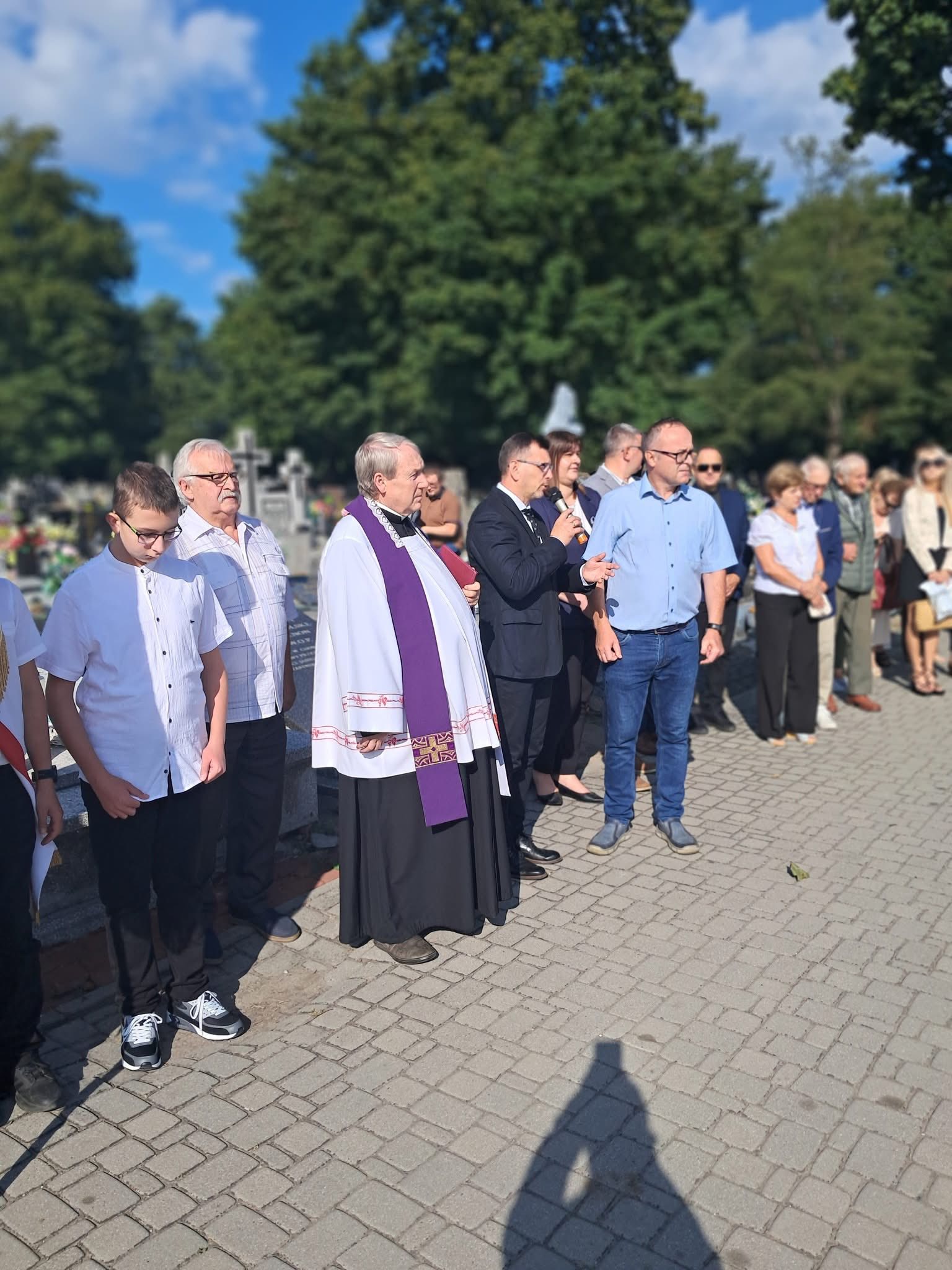 Pamięć o ofiarach bombardowania Kłomnic