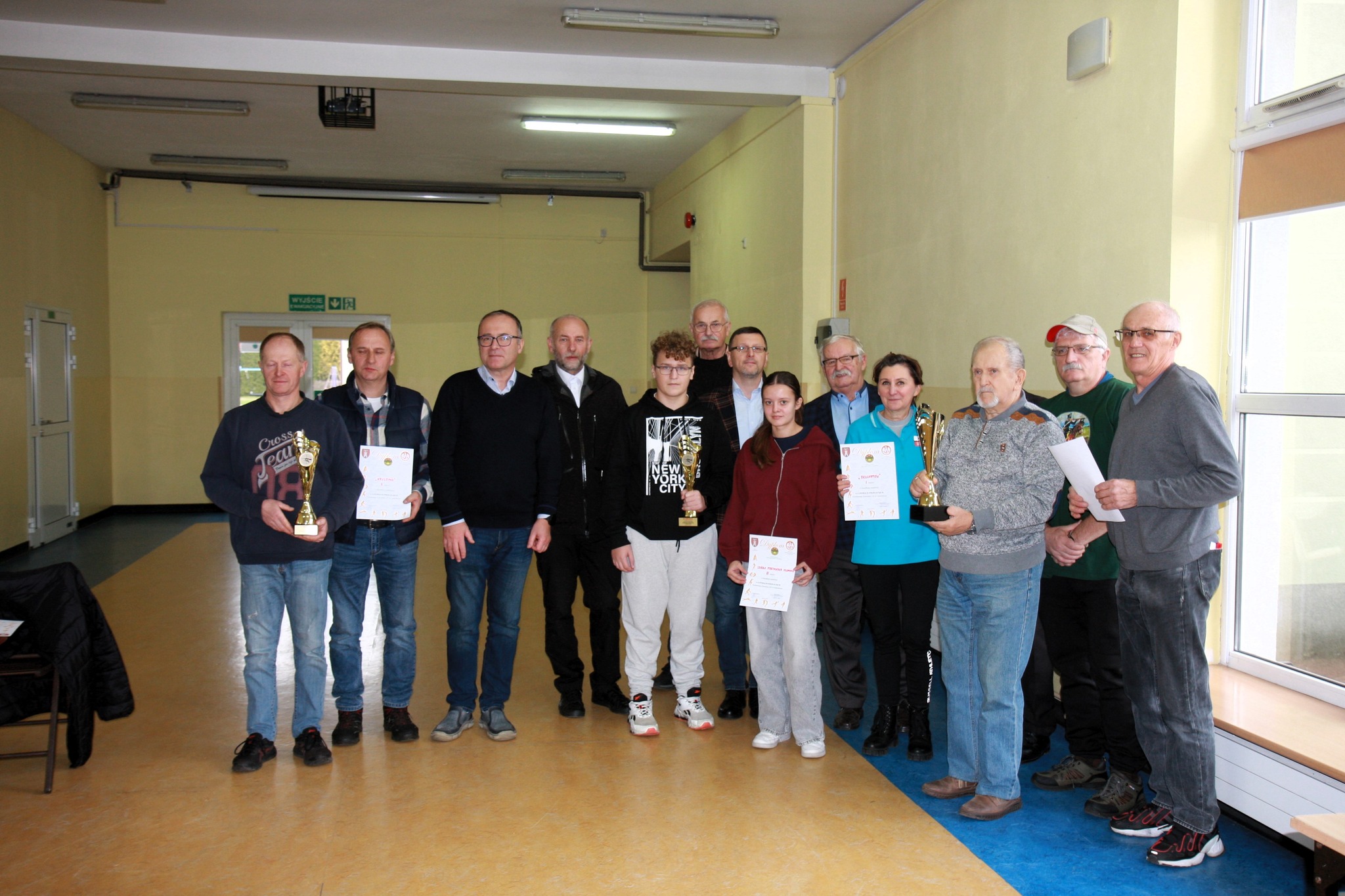 Zawody Strzeleckie przy Szkole Podstawowej w Kłomnicach