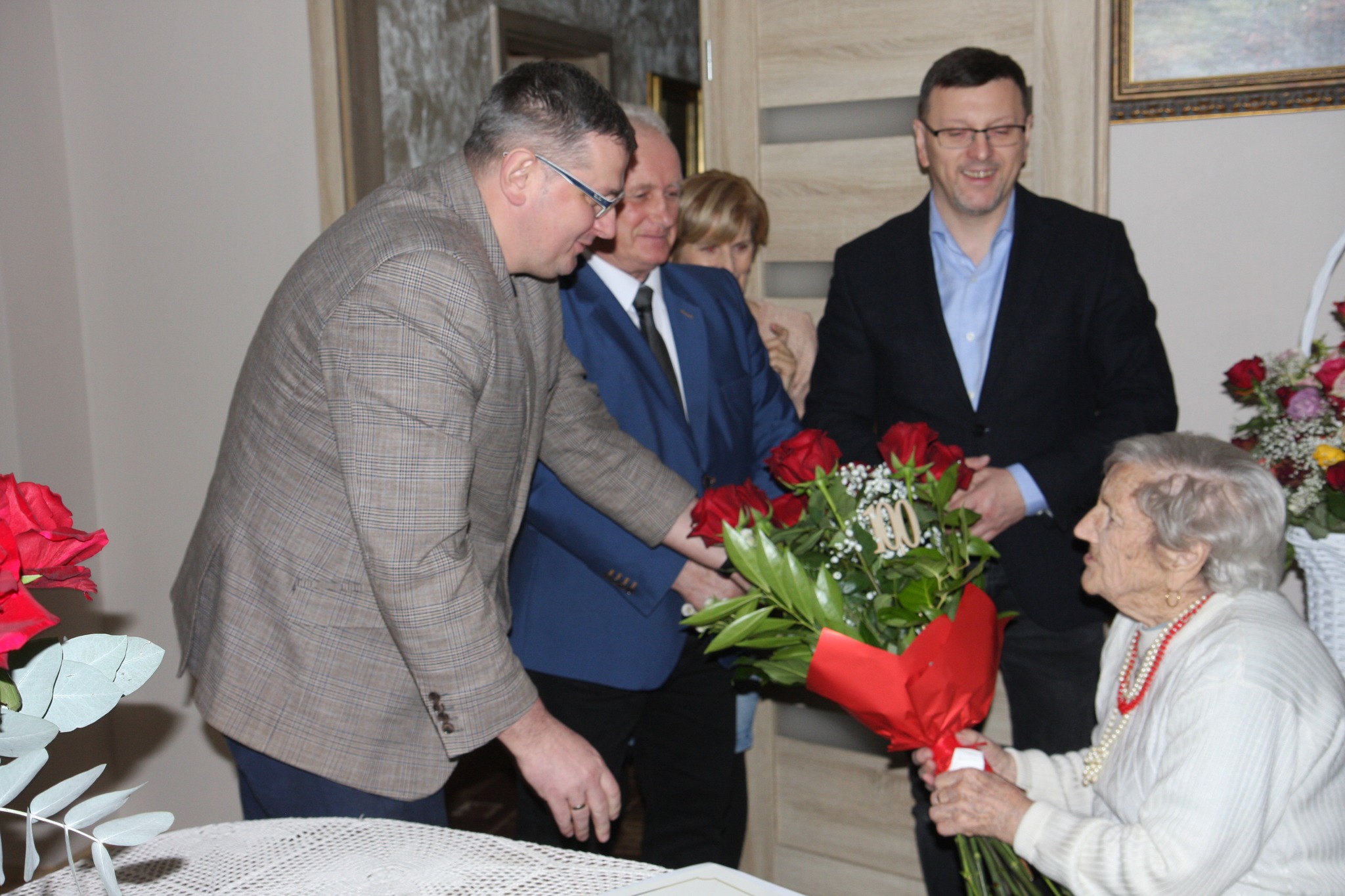 Setne urodziny mieszkanki Rzerzęczyc