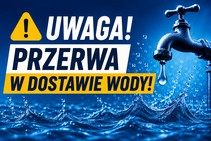 Przerwa w dostawie wody